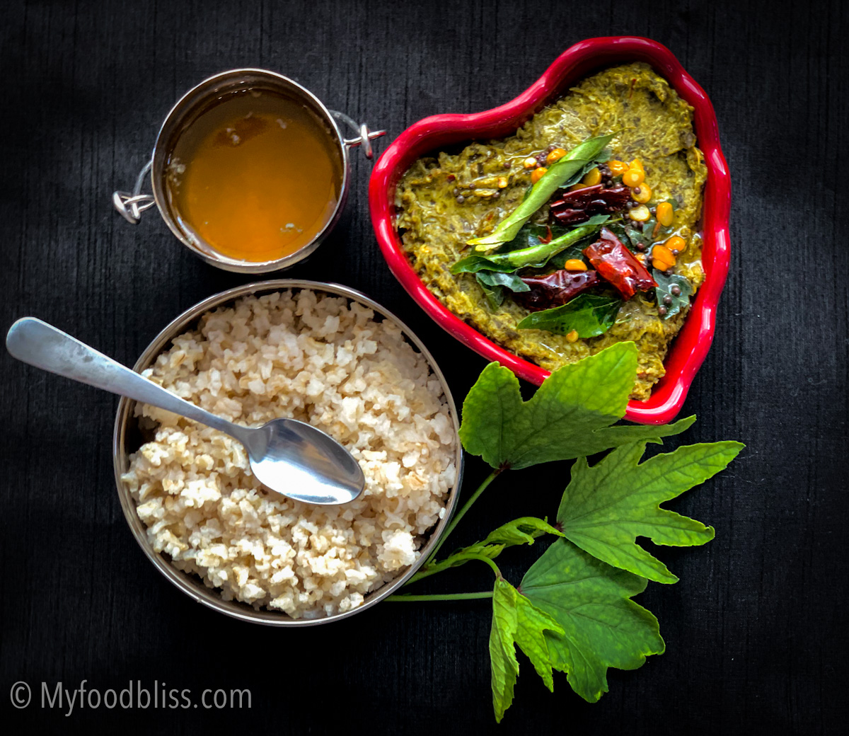 Tangy Gongura (Roselle) chutney with Artichoke- vegan