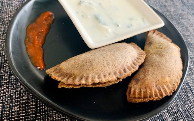 Aloo Stuffed Ragi/Jowar shells