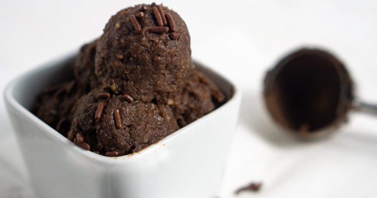 Healthy Chocolate overload Cookie dough truffles- vegan, gluten free.