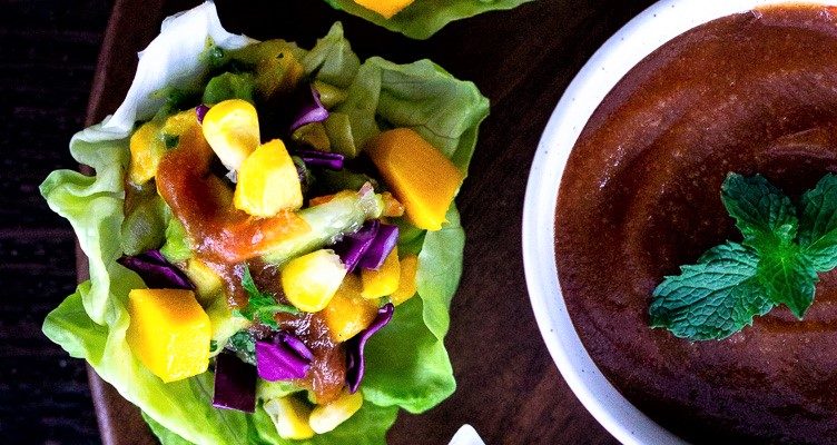 Summer Rainbow Lettuce Cups- Whole food plant based