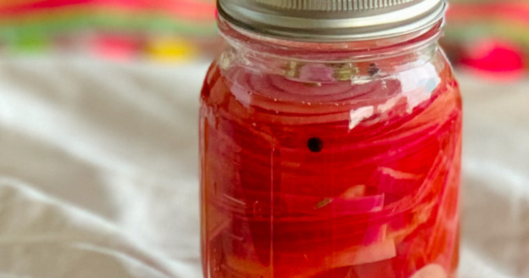 Simple Pickled Red Onions